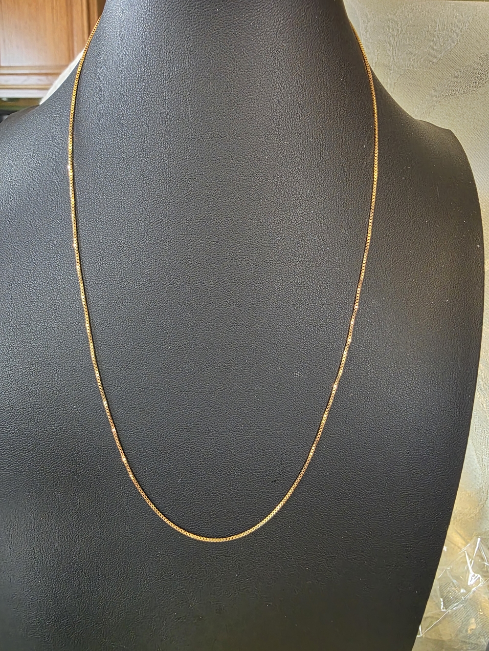 #316 Giani Bernini Gold-Tone Slim Snake Necklace